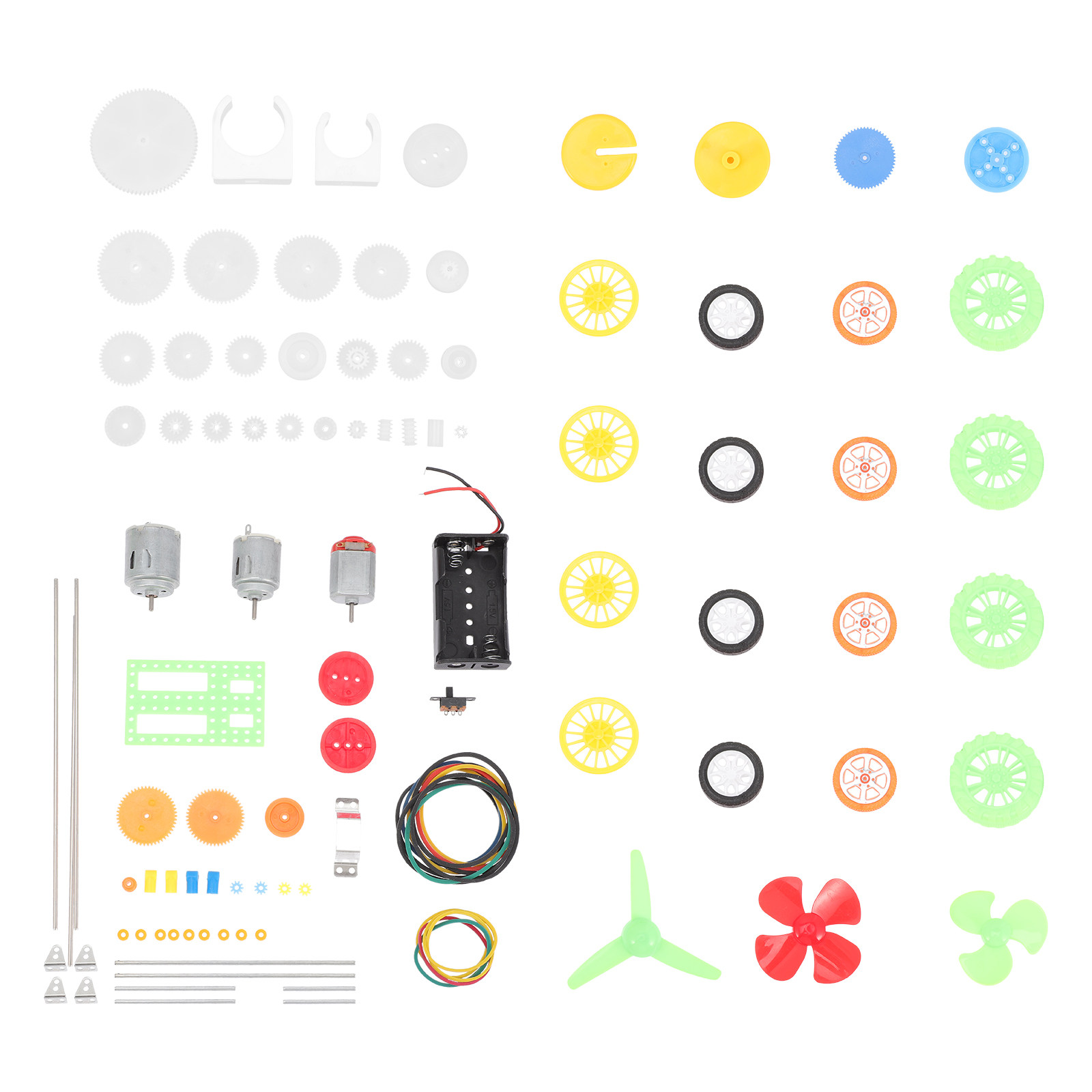 Science Project Kit - Kit de 112 pièces : engrenages
