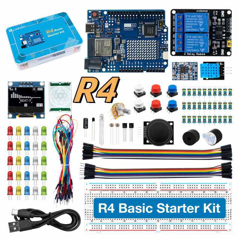 Science Project Kit - Kit de développement UNO R4 compatible